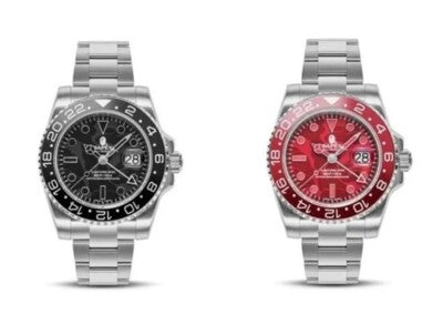 see decription A BATHING APE wristwatch TYPE 2 BAPEX COLOR CAMO Black Red B