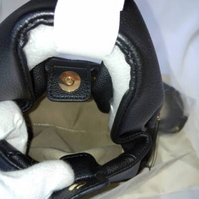 POLENE 2 Way Bag Black bag/shoulder bag for women Black mini bag