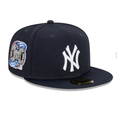 See description size New Era Yankees SUBWAY SERIES Side Patch 59FIFTY Fitted Cap