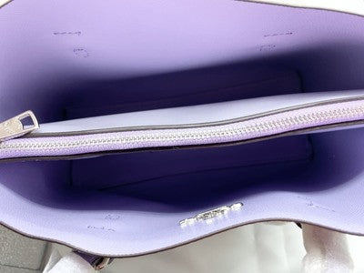 Coach C4250 Mollie Tote 25 in signature canvas Crossbody White Outlet New