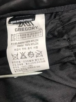 Gregory DAY PACK Daypack Backpack Rucksack Backpack Men's Women's A4 26L Black