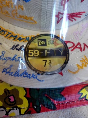 KENZO New Era Cotton Cap 59fifty Ecru Caps Hats gift baseball game