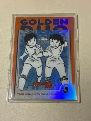 2025 Topps CHROME J.League Captain Tsubasa Golden Duo 10/25 Trading Cards