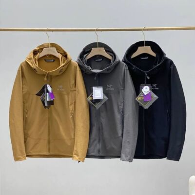 see description size M-3XL ARC'TERYX Wind waterproof hooded jacket men's 3color