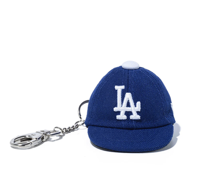 Los Angeles Dodgers Team Color Cap Keychain accessories Blue Polyester Cotton
