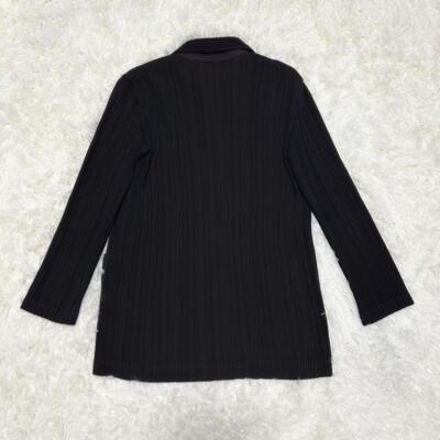 Discontinued model Issey Miyake pants set M black pleats women's
