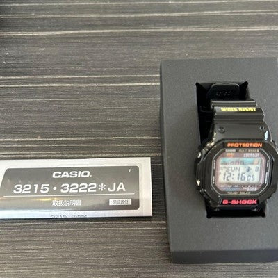CASIO G-SHOCK G-LIDE GWX-5600-1JF  Solar Radio Graph  Men Watch Black