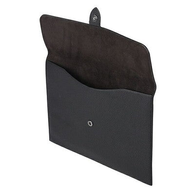 COACH Clutch/Second Bag Tablet Sleeve Briefcase Black Gunmetal  leather