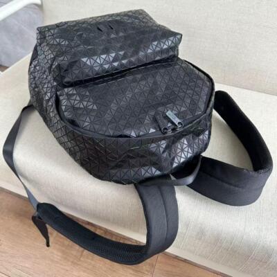 Baobao Issey Miyake Backpack Black MATTE KURO series BLACK