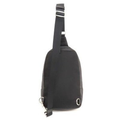 Coach Signature Body Bag Shoulder Bag Black F54787 Used