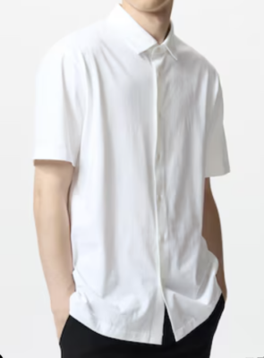 see description size/color Uniqlo Men's AIRism Cotton Full Open Polo Shirt