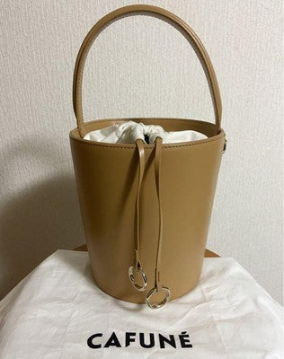 CAFUNE bag, brown, carry bag, women's, large capacity