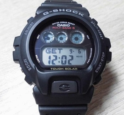 CASIO G-SHOCK GW-6900-1JF Black Tough Solar Atomic Radio Men Digital Watch