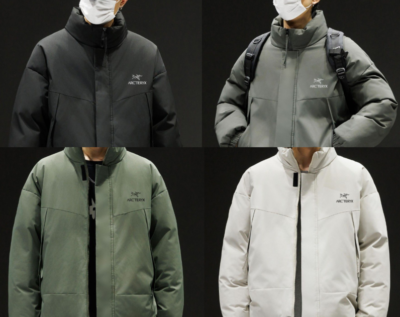 see description size M-3XL Arc'teryx Wind waterproof stand down jacket 4colors