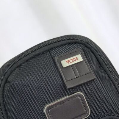 tumi Deluxe Brief Pack Shoulder Bag Business Nylon Black 2223402pp