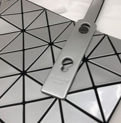 BAO BAO ISSEY Bao Bao Prism Tote Bag Reflective Silver NEW from JAPAN sp