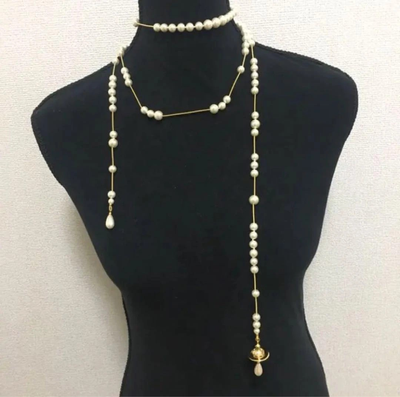 Vivienne Westwood pearl necklace broken gold choker with accessories new