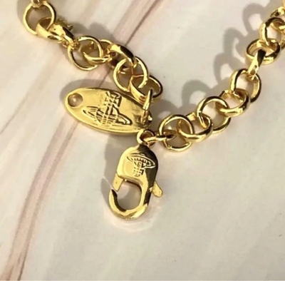 Vivienne Westwood Small Orb Pearl Dome Pendant Necklace, Gold, 80cm Chain