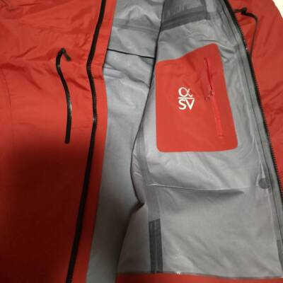 see description sizeS-3XL Arcteryx Embroidered Logo Casual Sports Jacket red