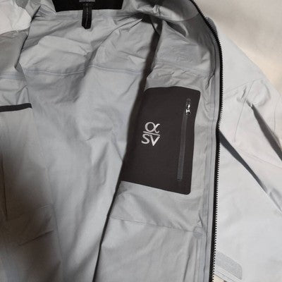 check description size S-3XL Rare ARC’TERYX alpha SV GORE-TEX JACKET Gray New