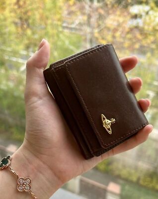 see description 5 Colors Vivienne Westwood Tri-fold Wallet Matelasse Wallet