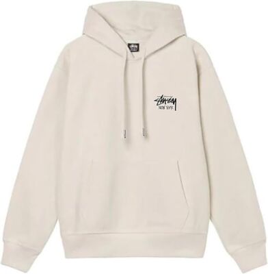 check description size S-XL Stussy Sweatshirt Hoodie Logo New York Print Hoodie