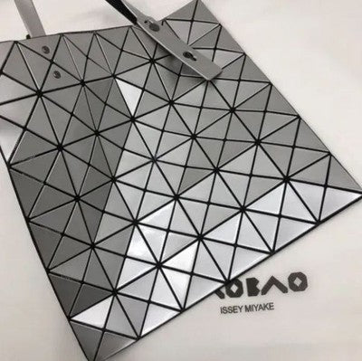 BAO BAO ISSEY Bao Bao Prism Tote Bag Reflective Silver NEW from JAPAN sp