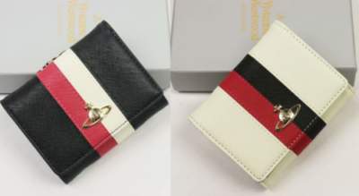 check description Vivienne Westwood Tri-fold Wallet Clasp Bi-fold 13VV153