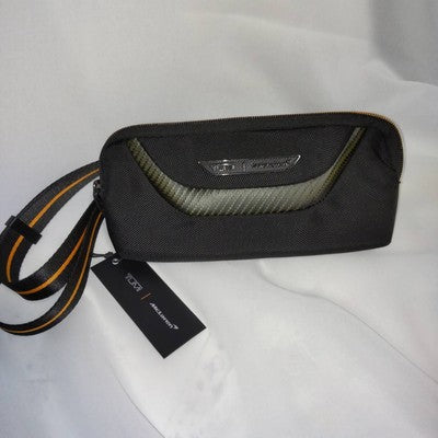 Tumi Mclaren Brox Shoulder Bag Sling Body Bag Black Orange