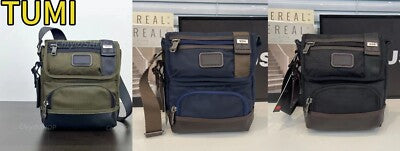 see description 3colors tumi ALPHA BRABO Body Bag 222306 Crossbody Body Bag