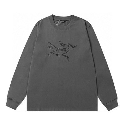 check description size S-XL ARC'TERYX Classic Logo RoundNeck Long Sleeve T-Shirt