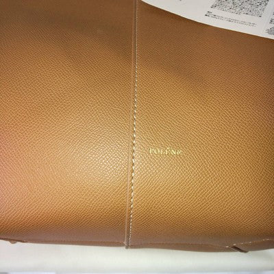 POLENE Brown Shoulder Bag Large Women's Large Capacity Bag Brown