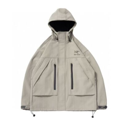 see description size M-2XL ARC'TERYX Water windproof padded softshell jacket C