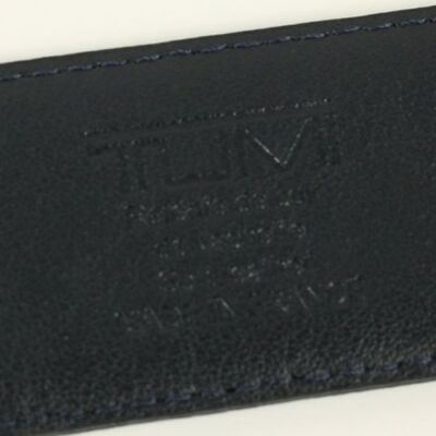 TUMI Leather Belt 2023 Fall/Winter Casual Business Gift Black BELT TU0080