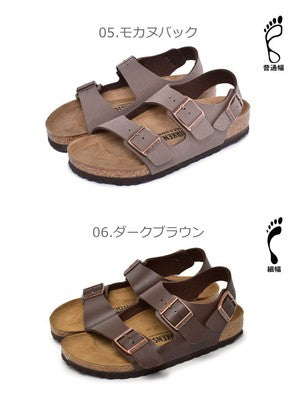 see description multi sizses BIRKENSTOCK Comfort Sandals unisex Milano 1084-0008