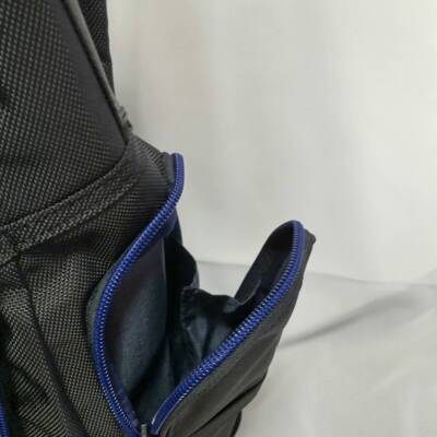 TUMI ALPHA3 Brief Pack Backpack Business Nylon Black Blue Line