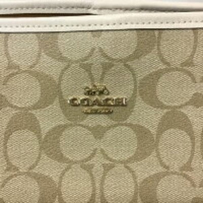 COACH Signature city tote tote bag City bag beige F5696