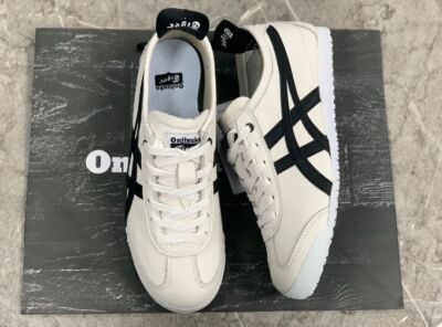 Check Description Sizes 23-28cm Onitsuka Tiger Sneakers MEXICO 66 White Black