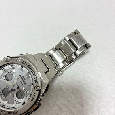 Casio Watch G-STEEL Radio Solar GST-W110D-7AJF Silver Men Analog Digital japan