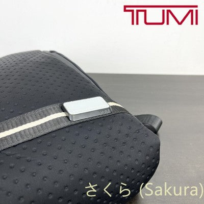 tumi TAHOE Sky Sling Black 798683IK Bag One Shoulder Rare Model Nylon/Leather