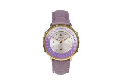 SEIKO Metronome Watch Casual Upstyle SMW003BP quartz Water resistant Purple