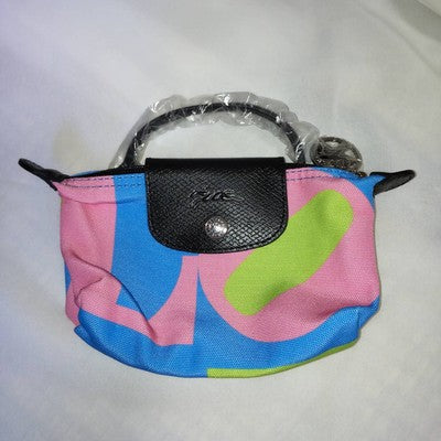 Longchamp S size Tote Bag Hand bag  Shoulder bag Vitamin Color Leather