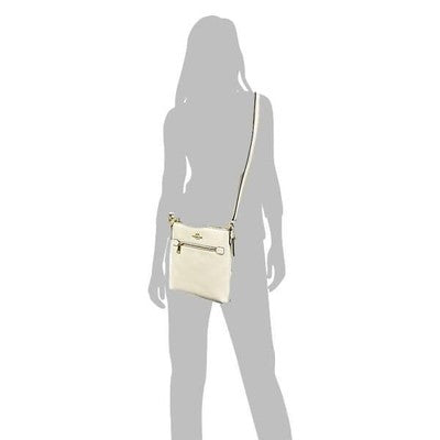 COACH Shoulder Bag Leather Mini Rowan File Bag Crossbody Purse CE871 IMCHK Chalk