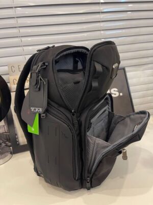 TUMI ALPHA BRAVO Search Backpack 232789 Nylon Leatherdp