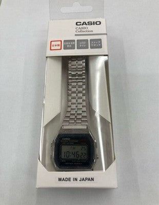 CASIO A159WA-N1JH Digital Watch Silver Japan Domestic Model New Unused