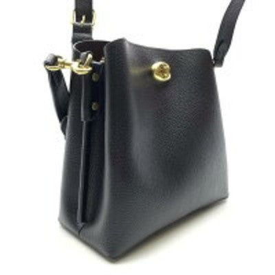 COACH C3916 Black 2way Shoulder Bag Leather Outlet