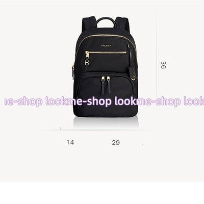 tumi Voyageur Carson women Backpack Black/Gold travel