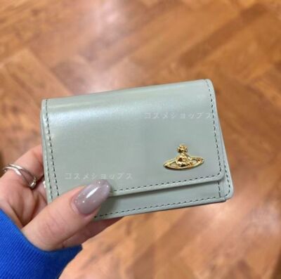 see desciption 5colors vivienne Westwood tri-fold small wallet multi-card slot