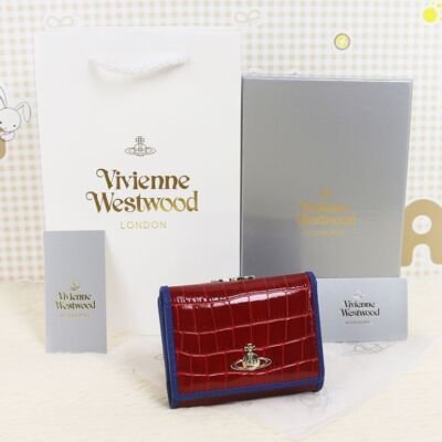 Vivienne Westwood Tri-fold wallet clasp wallet 13VV129