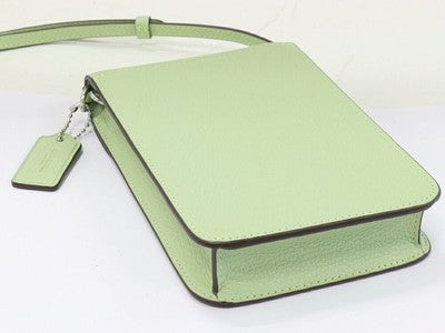 Coach Smartphone Bag Smartphone Shoulder Bag Phone Crossbody Bag Light Green